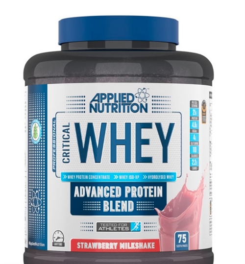 Applied Nutrition - Critical Whey - Strawberry Milkshake 2 kg